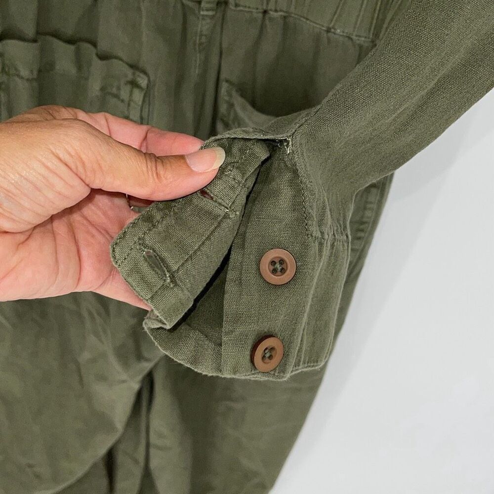 Free People Olive Jumpsuit - Picture 6 of 13